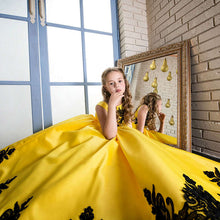 Elegant Girls Dress Kids Girl Formal Occasion Bridesmaid Xmas Party Wedding Pageant Flower Princess Dress Gown Children Clothes