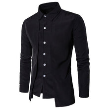 2018 Autumn Spring Men's Formal Dress Shirts Long Sleeve Tuxedo Bridegroom Wedding Shirts For Men Cotton Slim Fit Shirt Social