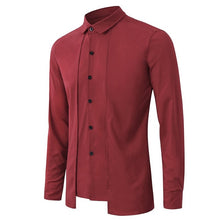 2018 Autumn Spring Men's Formal Dress Shirts Long Sleeve Tuxedo Bridegroom Wedding Shirts For Men Cotton Slim Fit Shirt Social