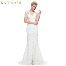 Robe de Mariage Vintage Mermaid Wedding Dress 2018 Free Shipping Lace Bridal Gown Sleeves Vestido de Noiva White Wedding Dresses
